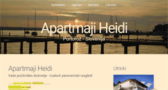 Desktop Screenshot of apartments-heidi.com