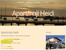 Tablet Screenshot of apartments-heidi.com
